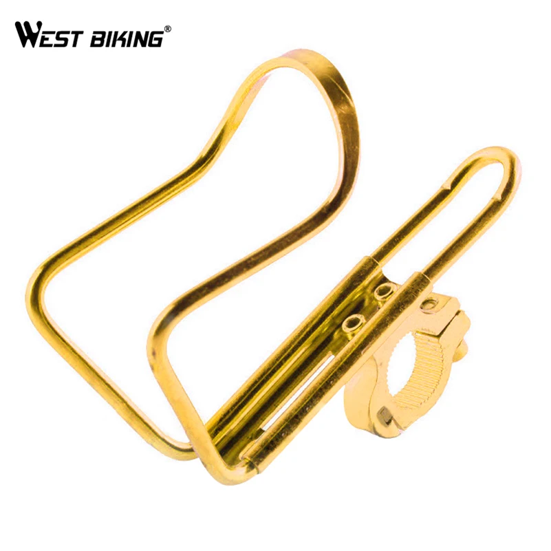 WEST BIKING Aluminum Alloy Bicycle Bottle Cage Ultralight MTB Road Bike Water Bottle Holder Porta Borraccia Cycling Bottle Cage