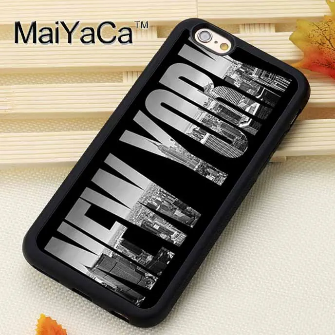 

MaiYaCa New York City NYC Printed Phone Case for iPhone 6 6s Capa Fundas Case For iphone 6s Back Shell Cover