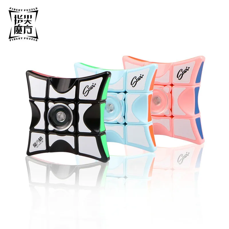 

Qi Yi Mofangge Spinner Cube Educational Learning Toys for Children Adult 1x3x3 Magic Puzzle Fingertip Magic Cube Games