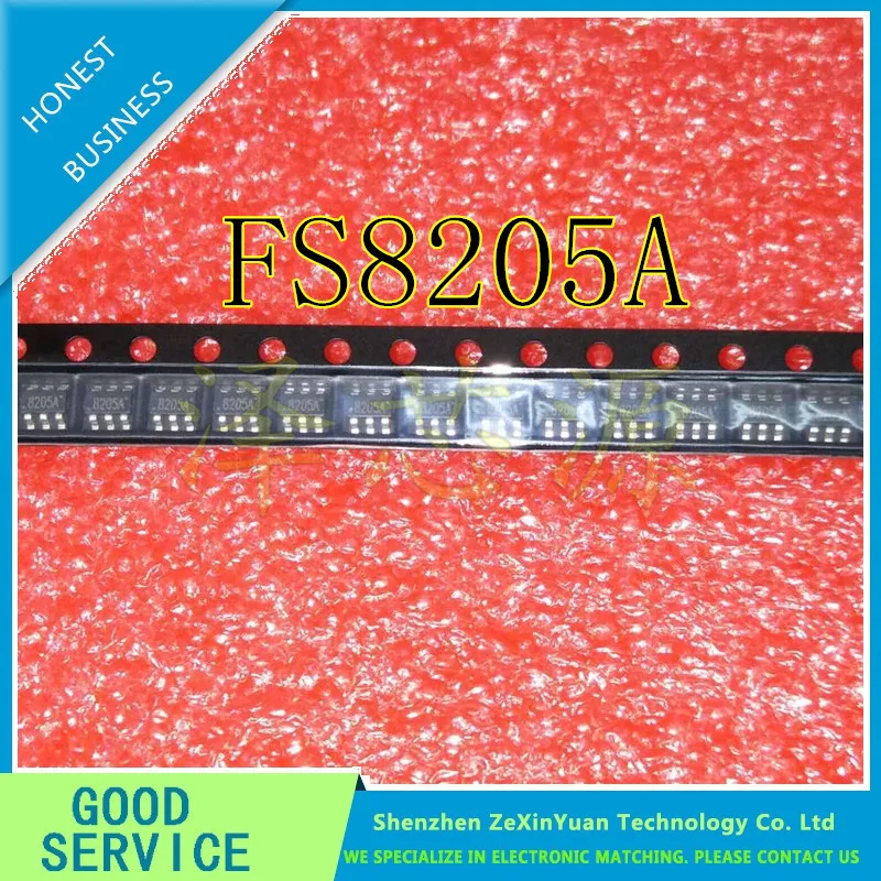 50PCS/LOT FS8205A FS8205S 8205 SOT23 6 Lithium ion battery protection ...