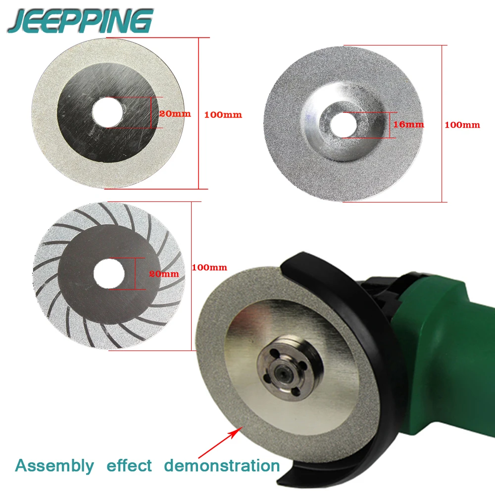 100mm 4" Inch Grinding Cutting Disc Diamond circle steering wheel