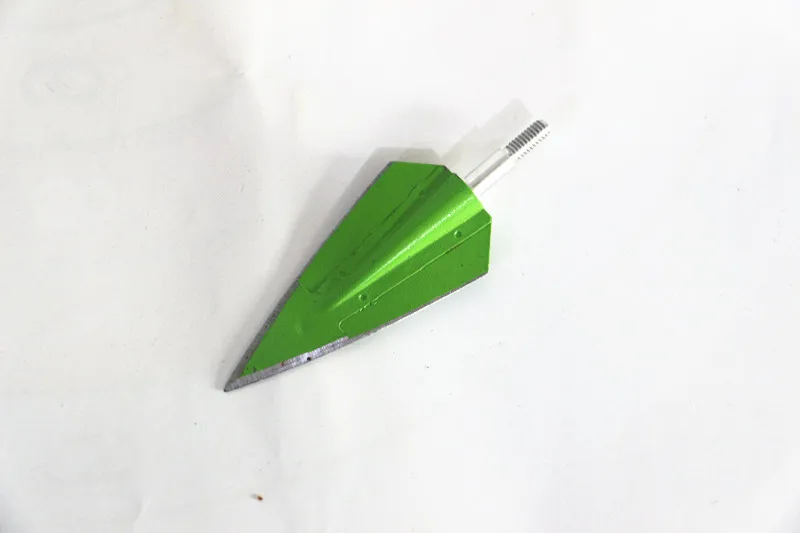 

Green Dragon Broadheads 150 Grain Iron Flat Arrow Tips Big Animal Hunting for Compound Bow Crossbow