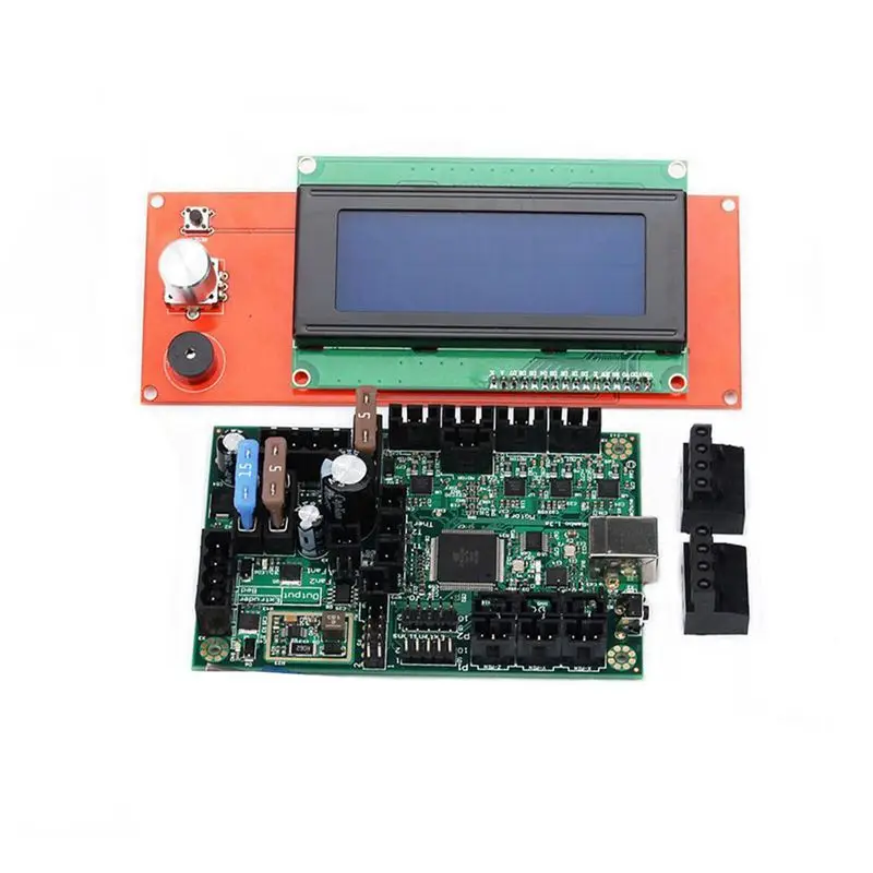 

1PC Durable Mini-Rambo 1.3 Control PCB Board and LCD Screen Kit 3D Printing Part