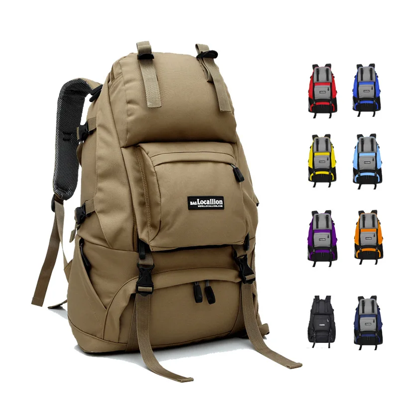 

New Fashion Large Capacity Outdoor Sports Bag Leisure Travel Mountaineering Bag Practical Hiking Multi-function Sports Rucksack