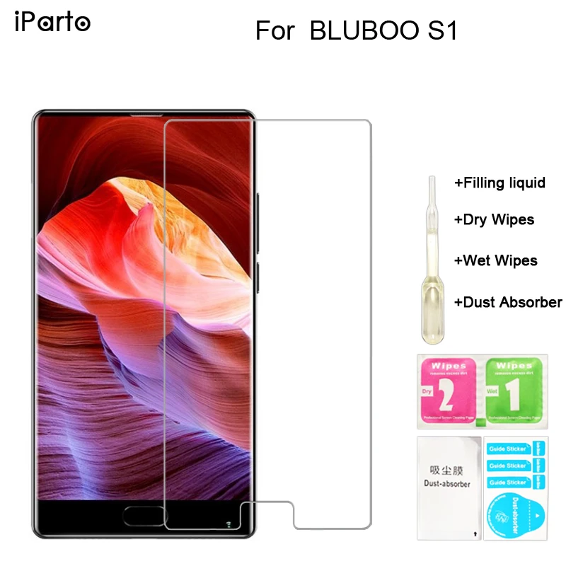 

5.5 inch BLUBOO S1 Tempered Glass 100% Original Premium 9H 2.5D Screen Protector Film For S1 Phone (Not Full Cover)