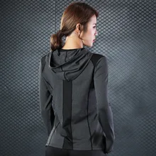 Zipper Long Sleeve Yoga Shirt Sports Outerwear Sweatshirts Girl Sport Jerseys Sports Suit Women Fitness Tracksuit Sports Jacket