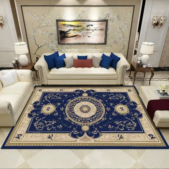 

Luxury Three-dimensional Jacquard Carpet Bedside Blanket Large Non-slip Waterproof Rugs Living Room Bedroom Hotel Floor Mat