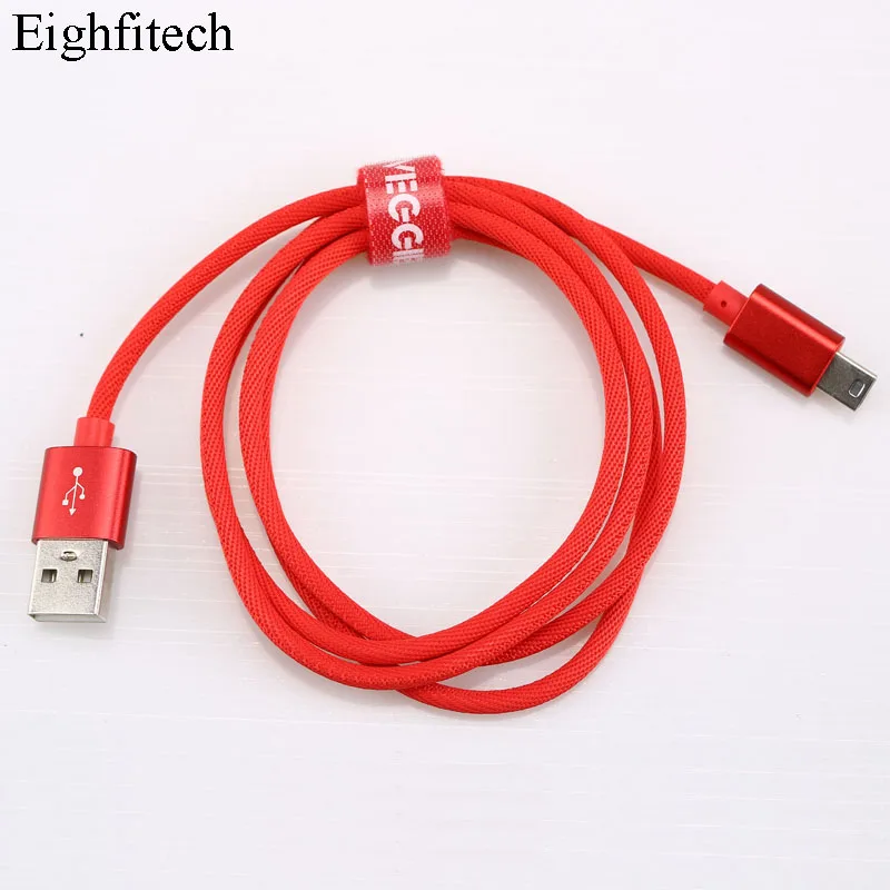 Eighfitech البسيطة Usb كابل بيانات مصغرة Usb 2.0 خط قرص صلب كاميرا والملاحة تهمة خط ل MP3 MP4 لاعب جهاز تسجيل فيديو رقمي للسيارات GPS