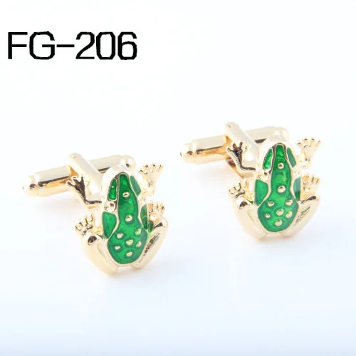 

Men's accessories Father's Day Gift! FREE SHIPPING:High Quality Cufflinks For Men 2014Cuff Links Frog Wholesales