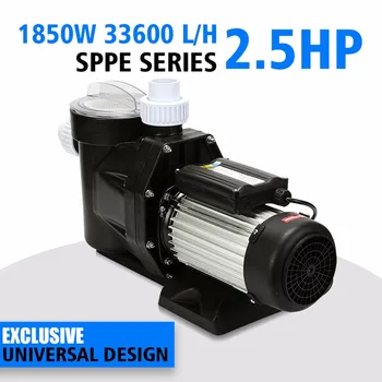 

2.5Flow Rate Of 560L/min SWIMMING POOL SPA PUMP HP / 1850W SPPE SERIES SELF-PRIMING SPA 100% SALT VALVE ELECTRIC