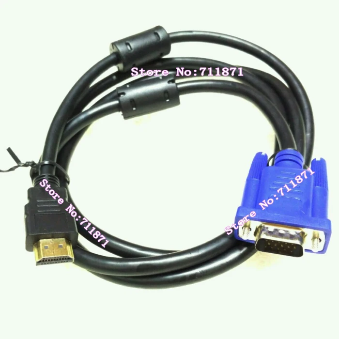 Кабель HDMI штекер на D sub VGA линейный кабель Sub HD телеприставка видеокабель линия