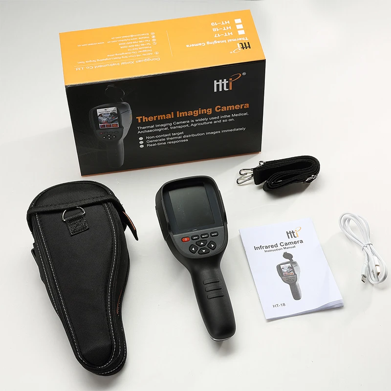 Портативная ИК камера Hti 18 с цифровым дисплеем и высоким разрешением
