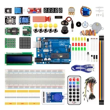 UNO R3 KIT Upgraded version for Arduino DIY Starter Kit RFID Learn Suite Stepper Motor + ULN20031 set
