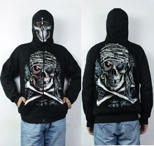 Hot European and American Popular 3D Clothing Both Side Print Casual Sweatshirt Fluorescence Men Hoodies