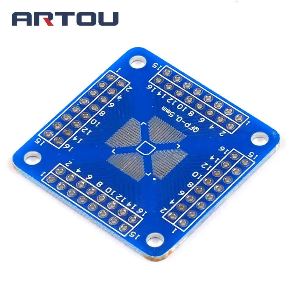 5 шт. платы адаптера QFP64/QFP32/QFP16 с шагом 0 мм|pcb plate|pcb adapterpcb adapter plate |