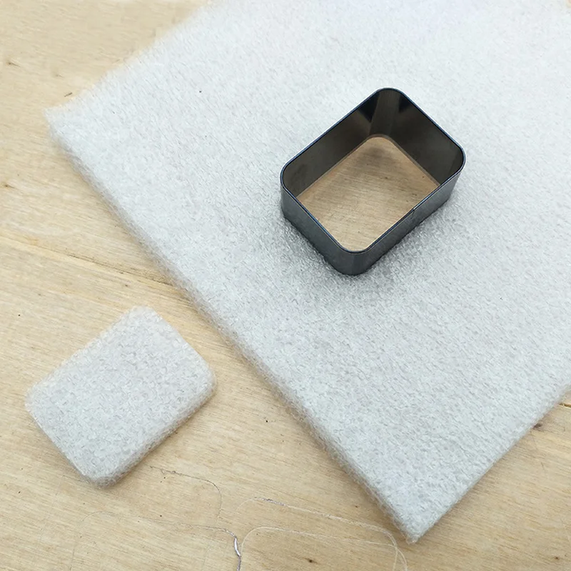 

Rectangular with Round Edge Shaped Metal Hole Punch Cutter DIY Leather Paper Craft Die Cutting Hand Hollow Punch Tool 20-50mm