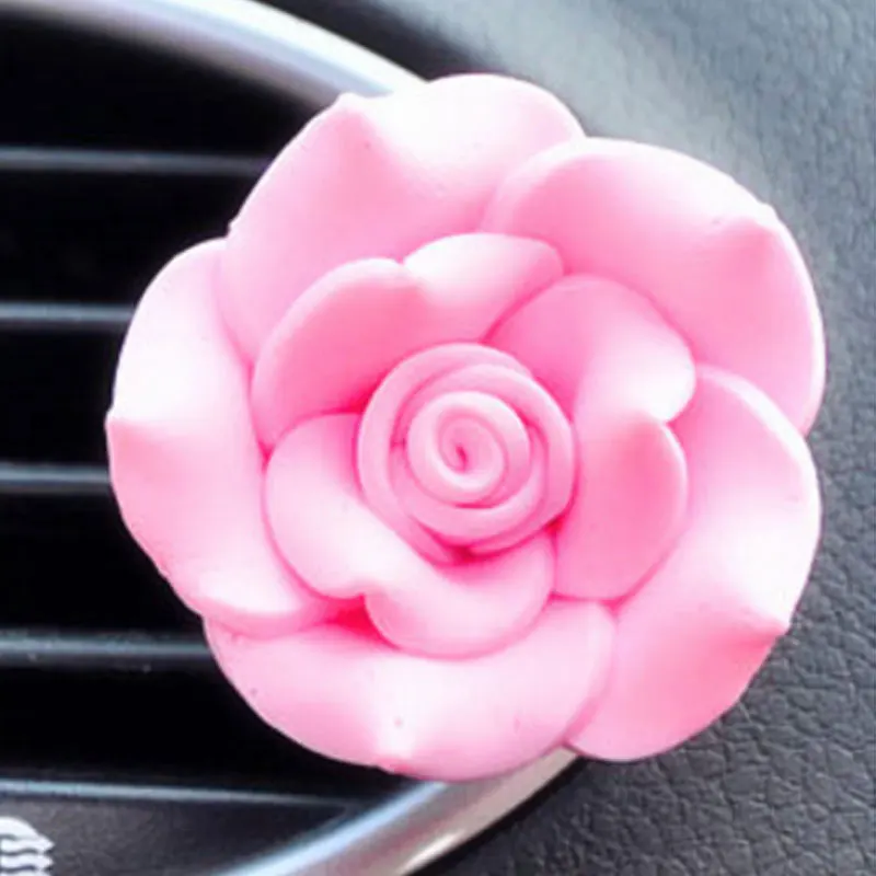 

Fashion flower roses car-styling car air outlet perfume Fresh and healthy Aromatherapy air Car accessories freshner perfume