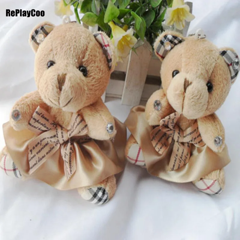 5 unids/lote nuevo oso de peluche juguetes de peluche osos de juguete con arco cadena regalos para niños peluches peluche bicho ursinho de pelucia 5 unids/lote nuevo oso de peluche juguetes de peluche osos de juguete con arco cadena regalos para niños peluches peluche bicho ursinho de pelucia