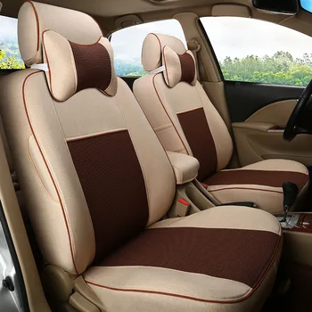 

TO YOUR TASTE auto accessories custom linen car seat covers for SKODA Kodiaq Spaceback NEW SUPURB Superb Combi fashion healthy