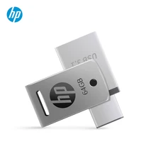 *#Best Price 	HP x5000m Type-C OTG Flash Drive 32GB 16GB 64GB Pen Drive Smart Phone Memory Mini USB Stick 3.1 Dual Double Plug Customized	