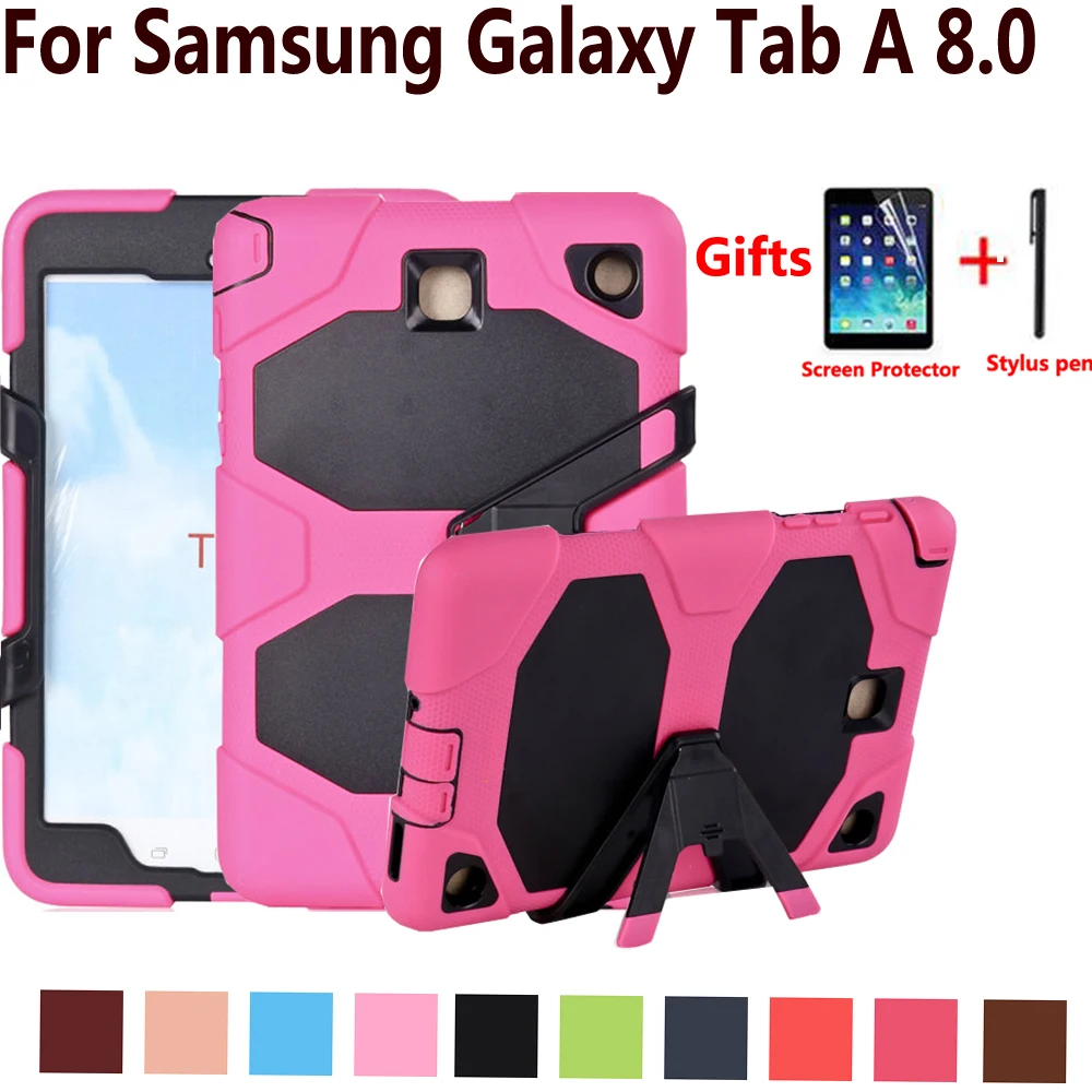 

Armor Case For Samsung Galaxy Tab A 8.0 T350 T355 P350 P355 Cover Silicone Heavy Duty Kid Safe Tablet Case For Samsung Tab A 8.0