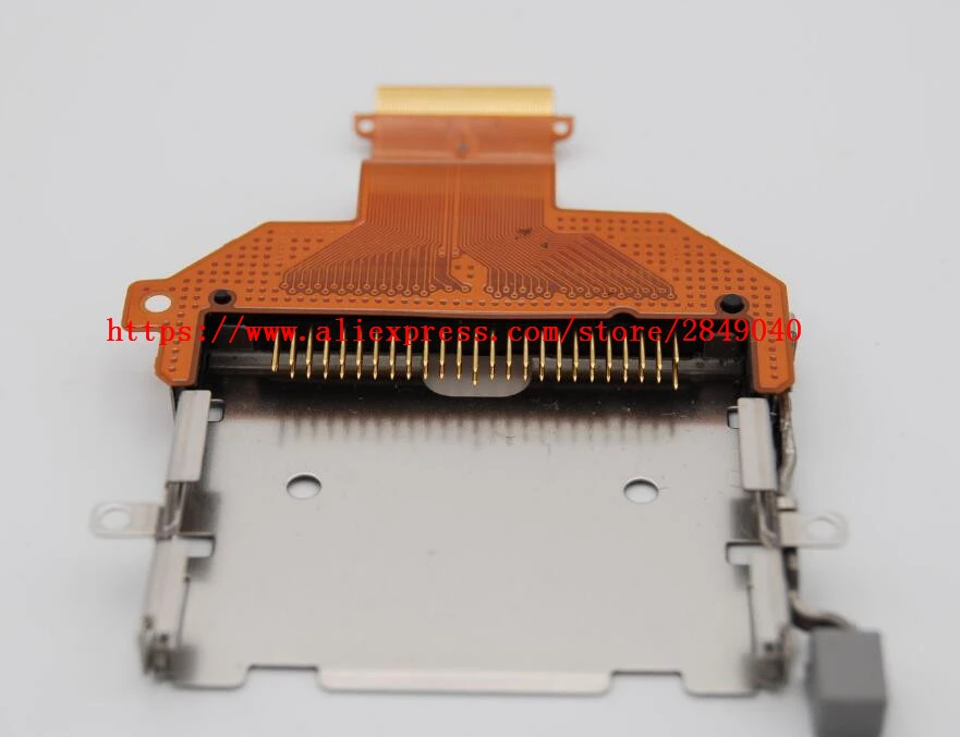 Original 20D 30D CF Memory Card Slot With Flex Cable Board For Canon