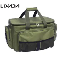 Lixada рыболовные снасти Сумка Чехол Катушка привлекательная сумка коробка Охота Пеший Туризм сумка для пикника на открытом воздухе кемпинг Герметичная сумка-холодильник Коробки для обедов