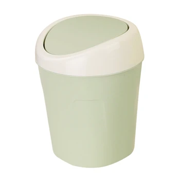 

Trash Can Creative Mini Desktop Plastic Bucket Bin 3 Colors Kitchen Household Supplies Small Trash Bin