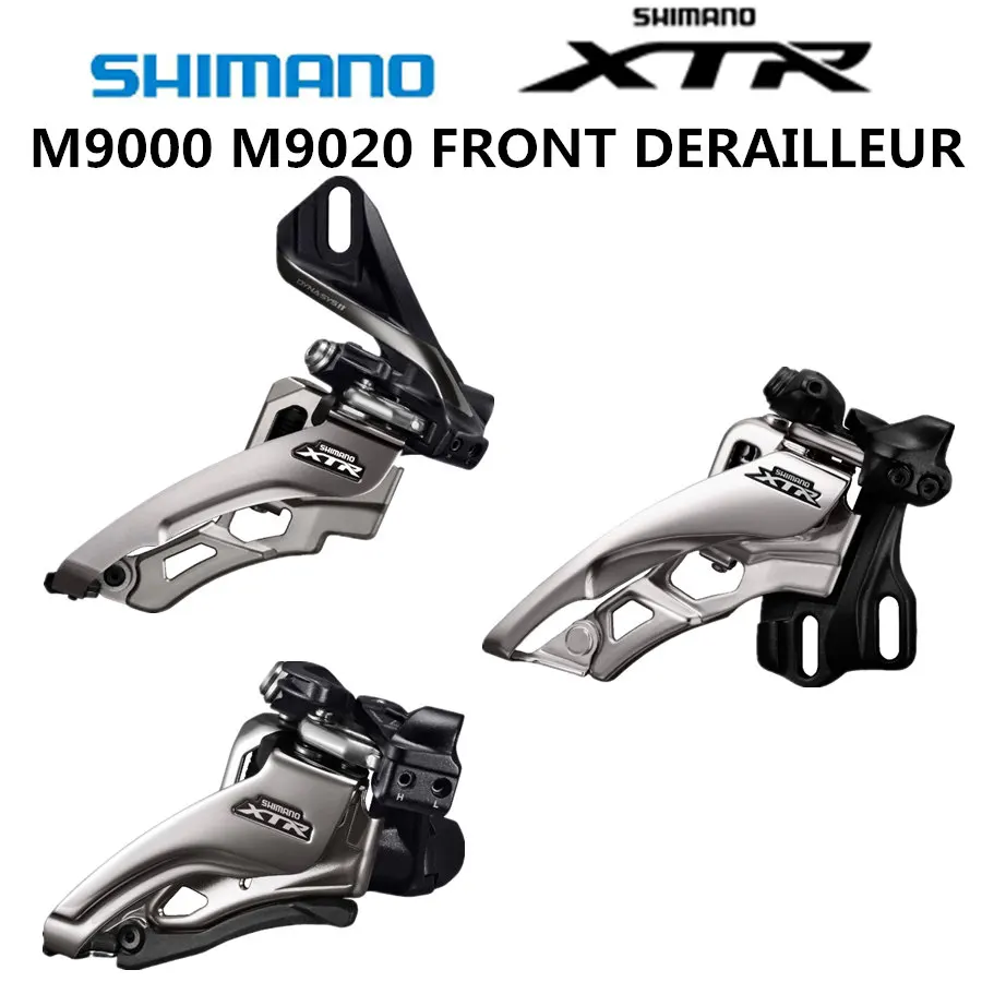Передние Переключатели SHIMANO DEORE XTR FD M9000 M9020 M9025 22-скоростные 33-скоростные передние |