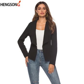 

Women Blazers And Jackets Long Sleeve Office Ladies Workwear Business Suits Female Blazer Formal Coat