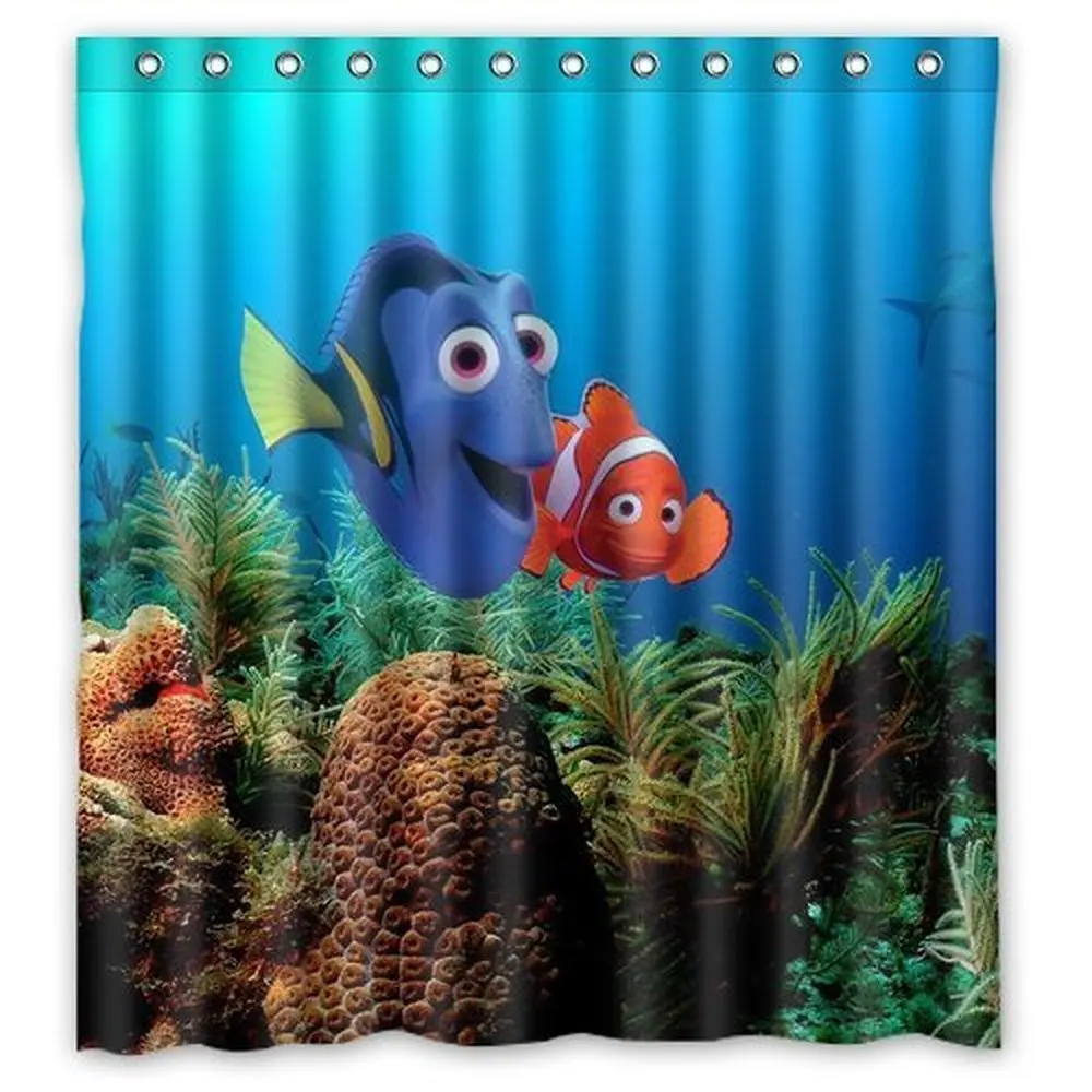 aplysia cool finding nemo waterproof fabric bathroom shower curtains 160x180cm in shower curtains from home garden on aliexpresscom alibaba group - Finding Nemo Christmas Decorations aplysia cool finding nemo waterproof fabric bathroom shower curtains 160x180cm in shower curtains from home garden on aliexpresscom alibaba group - Finding Nemo Christmas Decorations