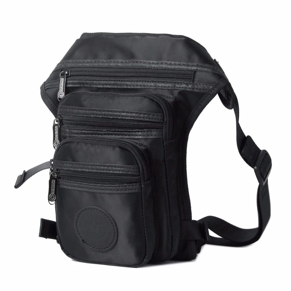 Men Waterproof Nylon/Canvas Waist Pack Bag Crossbody Shoulder Fanny Leg