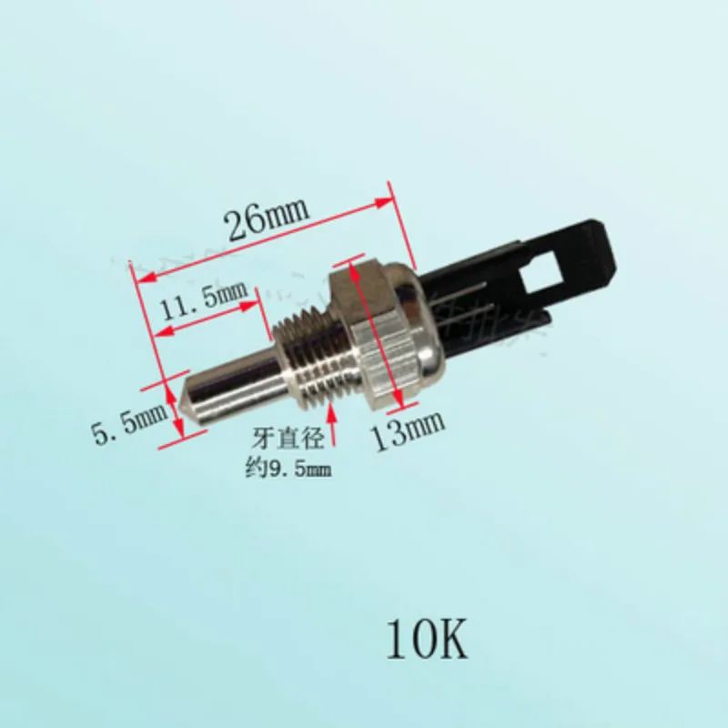 2 шт./лот газовый котел NTC 10K датчик температуры бойлер для нагрева воды газовый водонагреватель запасные части