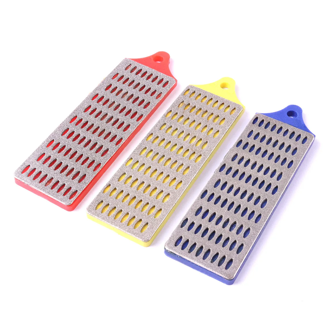 

3pcs/set Diamond Sharpening Hone Set Stone Whetstone Block Grit 180# 260# 360#