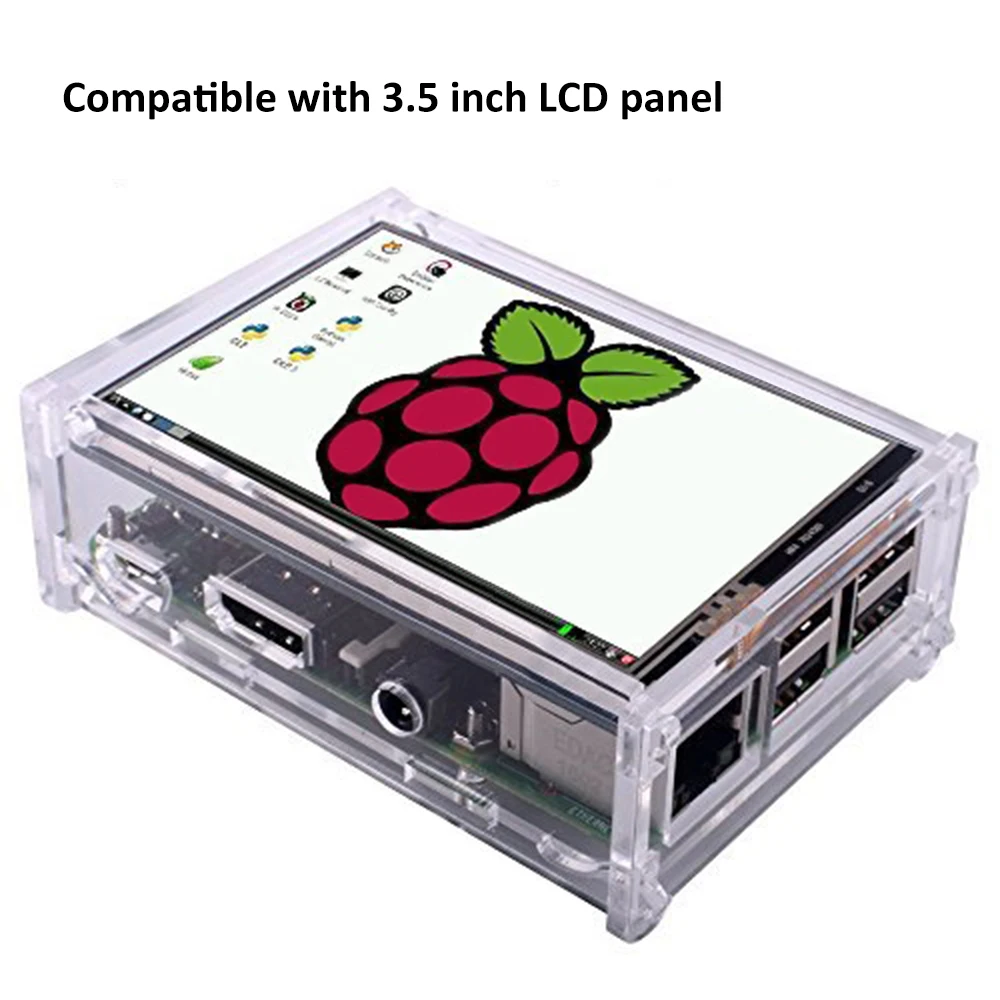 Акриловый защитный чехол для телефона Pi 2 Модель B & прозрачный|Демонстрационные