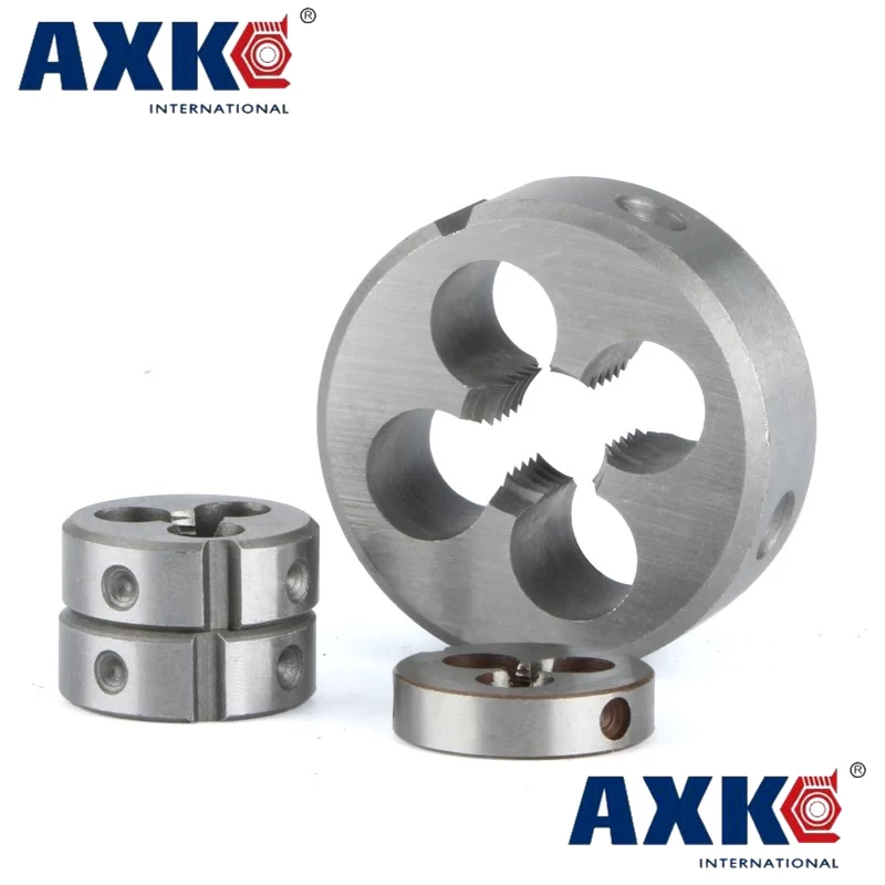 Threadcuttingtoolsrounddiehssadjustablethread3824UNFUNF