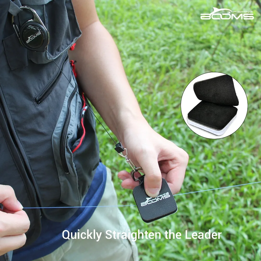 Booms Fishing FLS Fly Fishing Tools Zinger Retractor Retractable with Line Leader Straightener Lines Cleaner Tackle Accessory Booms Fishing FLS Fly Fishing Tools Zinger Retractor Retractable with Line Leader Straightener Lines Cleaner Tackle Accessory