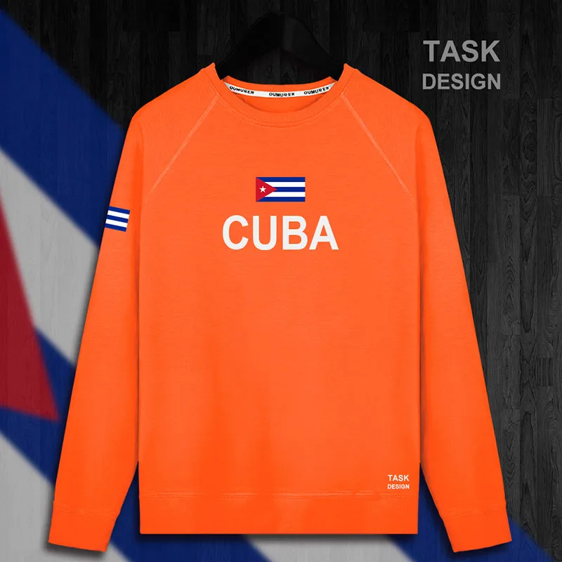 CU CUB/мужская толстовка с капюшоном, пуловеры, толстовки, Мужская толстовка, новая уличная одежда, спортивная одежда, Национальный спортивный костюм, флаг, весна - Цвет: roundneck-orange