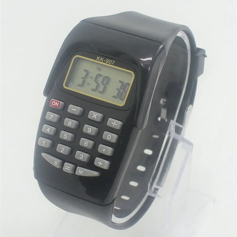 2019 Kids Watches Boys Girls Multi-function Watch Children Calculator Digital Watch Casual Silicone Sports Watch Montre Enfant