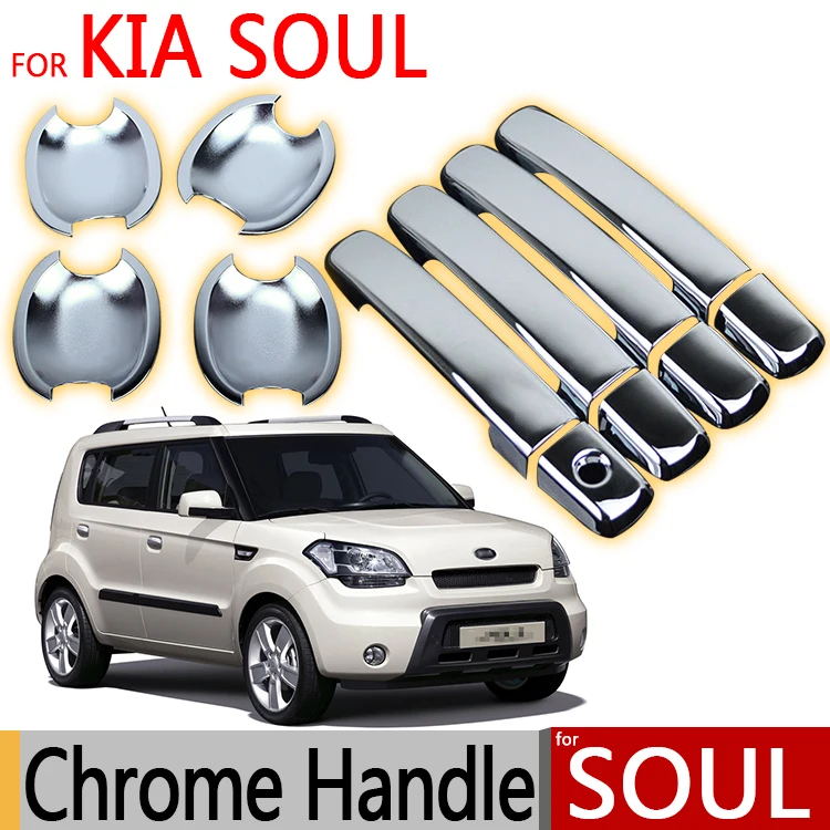 Prix pour Pour KIA Soul (AM) 2011 2012 2013 Chrome Poignée De Porte Couvre L'équilibre Set de 4 Pcs Accessoires De Voiture Autocollants De Voiture Style Prix pour Pour KIA Soul (AM) 2011 2012 2013 Chrome Poignée De Porte Couvre L'équilibre Set de 4 Pcs Accessoires De Voiture Autocollants De Voiture Style