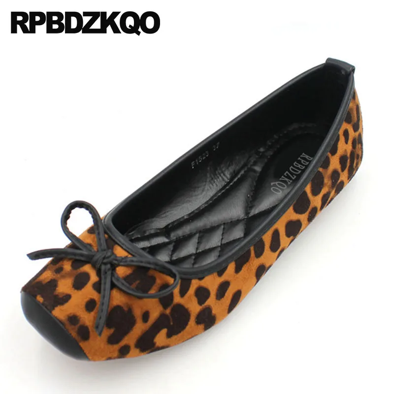 cute leopard flats