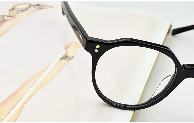 Круглые очки, оправа для женщин,, брендовые ретро модные очки, оправа для мужчин, очки для близорукости, компьютерные оптические оправы для очков