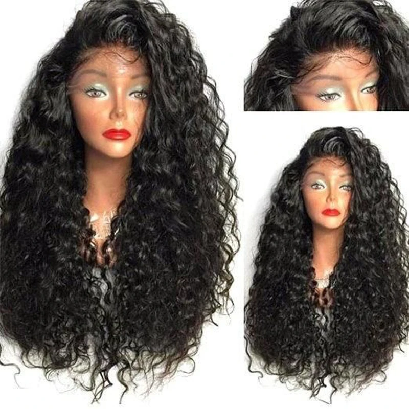 Charisma термостойкие волосы синтетические волосы на кружеве парик для черных женщин кудрявые парики с волосами младенца бесклеевой парик