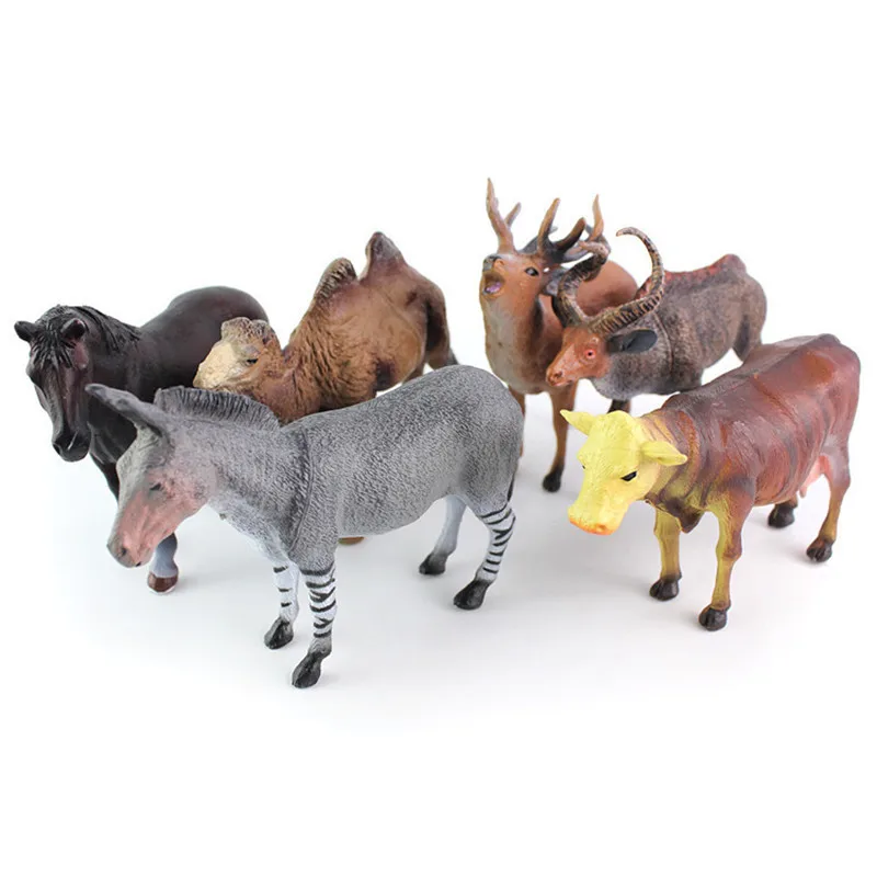 

Simulated Animal Model Toy Wildlife Lion Camel Model Toy Children's Intelligence Model