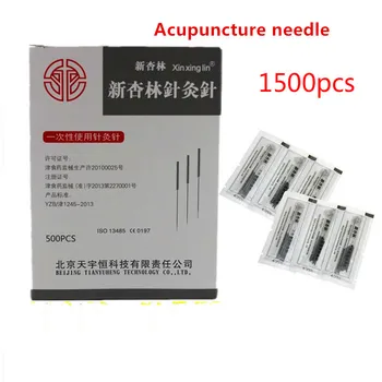 

1500 Pcs 0.20*25/40/50mm High Quality Acupuncture Needle Single Use Disposable Sterile Acupuncture Needle With Needle Tube