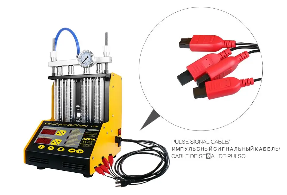 Hot Sale 100% original New Arrival CT150 4 Cylinder Auto Fuel injector cleaner CAR tester tool better than CT200 Hot Sale 100% original New Arrival CT150 4 Cylinder Auto Fuel injector cleaner CAR tester tool better than CT200