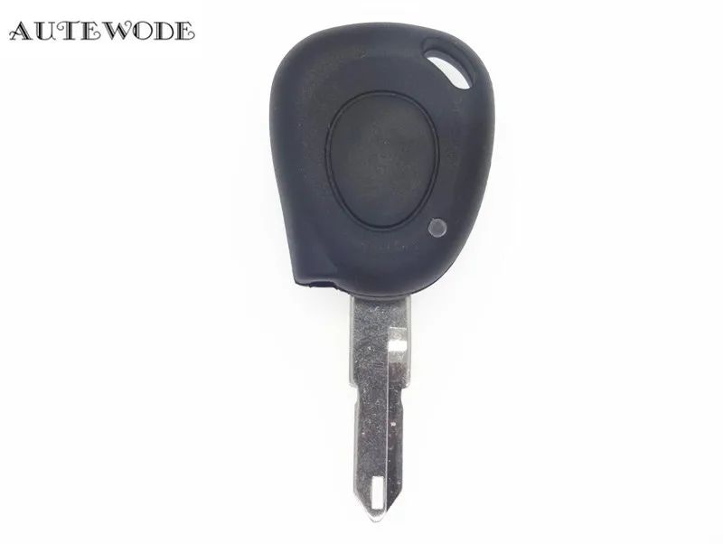 AUTEWODE 1 button Replacement Key Shell fit for RENAULT Megane Clio Scenic IR Remote Case Fob
