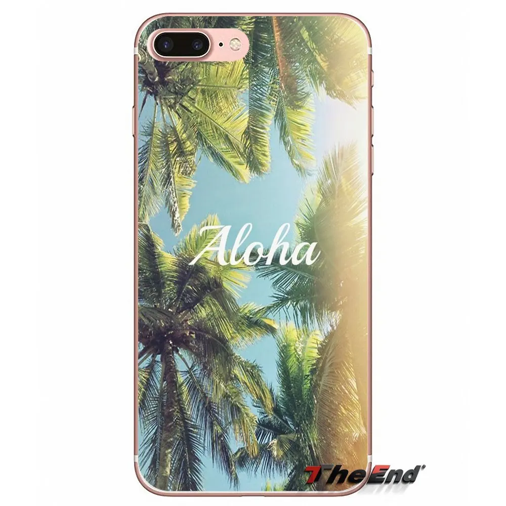 Чехол с кокосовыми пальмами для Huawei Honor 5A LYO L21 Y6 II Compact Y5 2 Y5II Mate 10 Lite Nova 2i