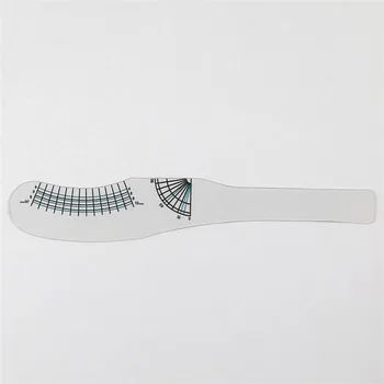 

Permanent Makeup Tools 2pcs Eyelash Ruler Measure Beauty Ruler Eyelash Card Makeup Tools For Eye Mascara Tattoo Accessories