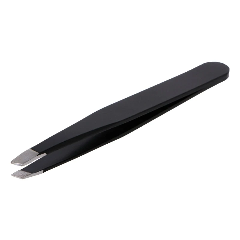 

1 Set Professional Eyebrow Tweezer Slant Tip Hair Removal Stainless Steel Makeup Tools New Design
